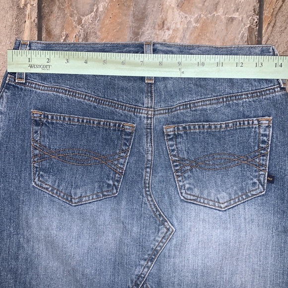Abercrombie & Fitch Distressed Denim Skirt - Picture 12 of 13
